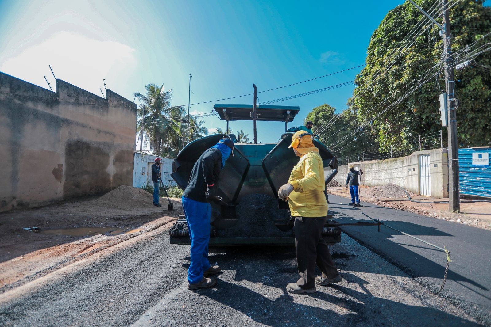 Trabalhados são executados pela Semob